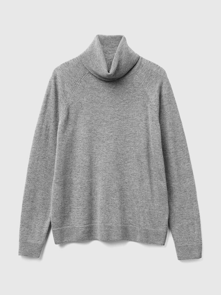 TURTLE NECK SWEATER Femme image number 4